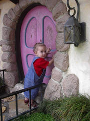 Addie at the Wonderland Rabbit House