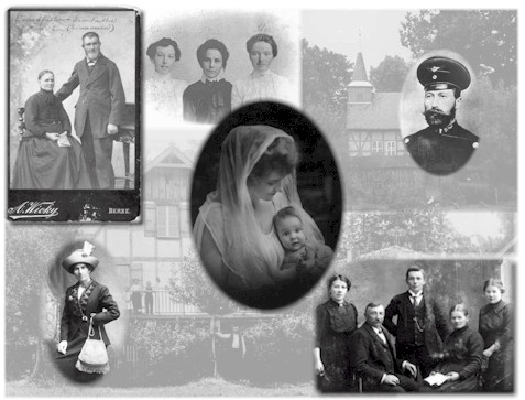 The Krey Family History Collage