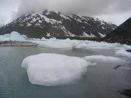 Ice Floes near Whittier Tunnel