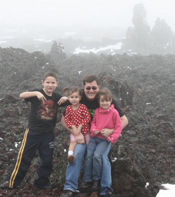 Lava fields in Idaho