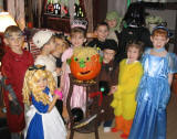 Jaedin and friends at the 2005 "Boo Bash"