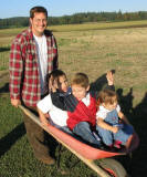 Heavy load at the pumpkin patch